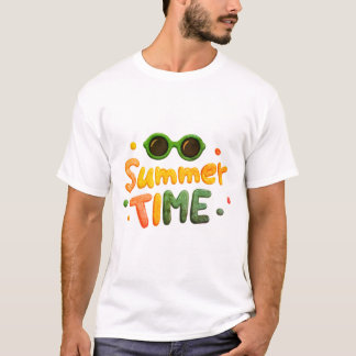Retro Summer Time T-Shirt – vacation