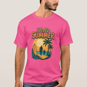 Retro Summer Vibes – Life’s Better at the Beach T-Shirt
