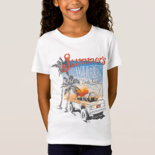 Retro Summer Vibes Surf – California Sunset Beach T-Shirt