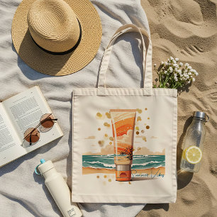 Retro Summer Vibes Tote Bag