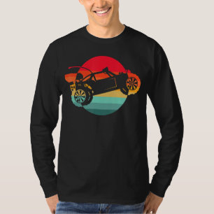 Retro Sun I Racing Gaming I Remote Control Rc Car T-Shirt