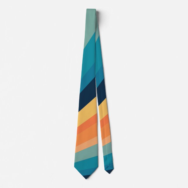Retro sun rays tie (Front)