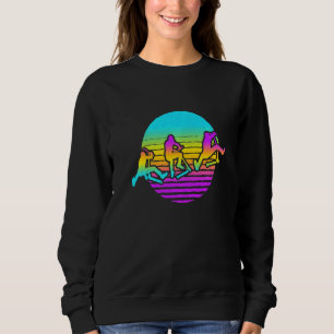 Retro Sun Tricks Stuntscooter Stunt Scooter Sweatshirt