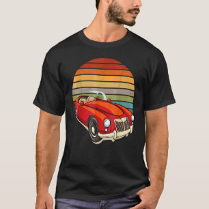 Retro Sun W Tuning & Gaming Oldtimer Car Enthusias T-Shirt