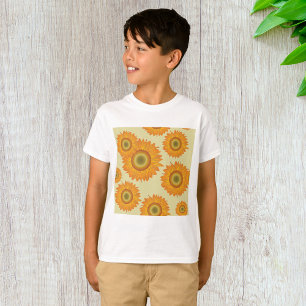 Retro Sunflowers T-Shirt