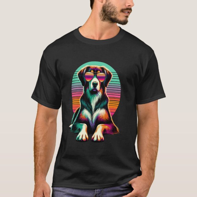 Retro Sunglasses Harrier Harriers T-Shirt (Front)