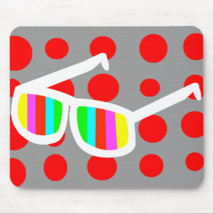 Retro Sunglasses Mousepad