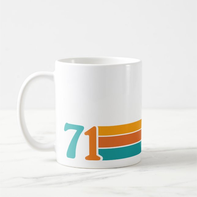 Retro Sunset 71 Coffee Mug (Left)