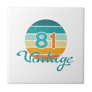 Retro Sunset 81 Vintage Distressed Tile