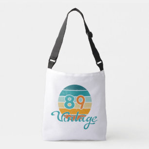 Retro Sunset 89 Vintage Distressed Crossbody Bag
