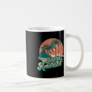 Retro Sunset Beach Vibes - Gulf Of Usa, America Coffee Mug