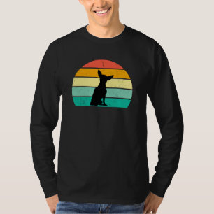 Retro Sunset Chihuahua  T-Shirt