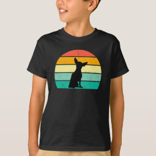 Retro Sunset Chihuahua T-Shirt