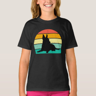 Retro Sunset Chihuahua     T-Shirt