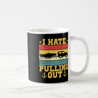 Retro Sunset I Hate Pulling Out Coffee Mug