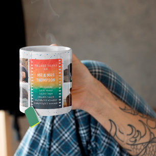 Retro Sunset Photo Mr and Mrs 30th Anniversary Coffee Mug