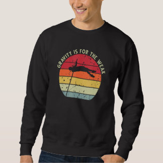 Retro Sunset Pole Vault 9 Sweatshirt