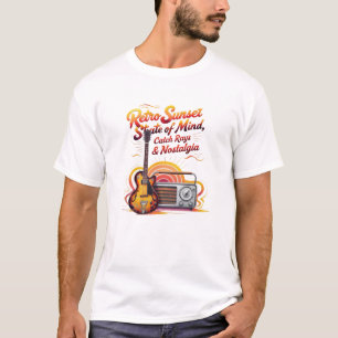 Retro Sunset Soundtrack – Catch Rays, T-Shirt