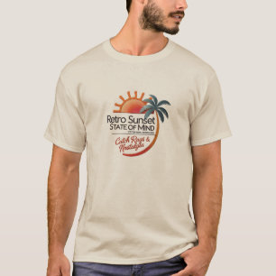 Retro Sunset State of Mind –Catch Rays & Nostalgia T-Shirt