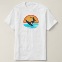 Retro Sunset Surfing _ Vintage Beach Vibes