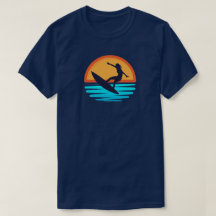 Retro Sunset Surfing _ Vintage Beach Vibes