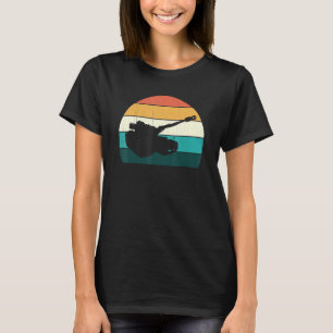 Retro Sunset Tiger Tank Vintage Ww2 World War 2 H