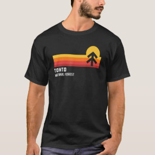 Retro Sunset Tonto National Forest Payson Arizona T-Shirt