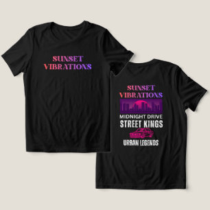 Retro Sunset Vibrations  Tri-Blend Shirt