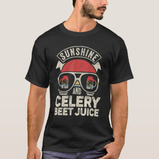 Retro Sunshine And Celery Beet Juice Summer Men Wo T-Shirt