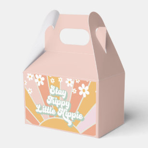 Retro Sunshine Hippie daisy boho thank you Favour Box
