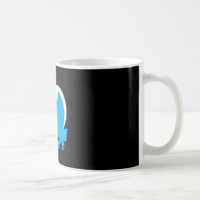 Retro Surf Wave Sun Summer Fun Vibe for Beach Coffee Mug (Right)