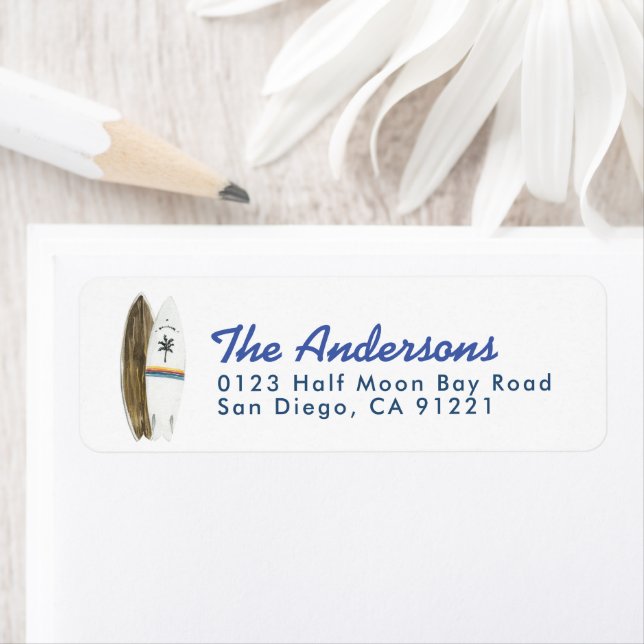 Retro Surfboards Return Address (Insitu)