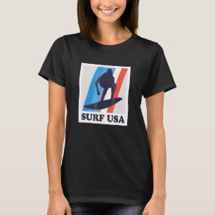 Retro Surfing  Surf Usa Vintage  For Surfers T-Shirt