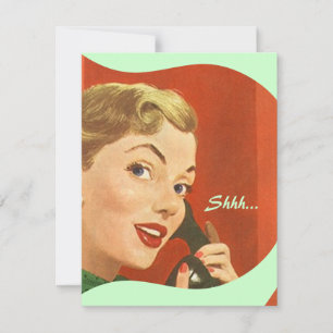 Retro Surprise Party For Any Occasion Invitations