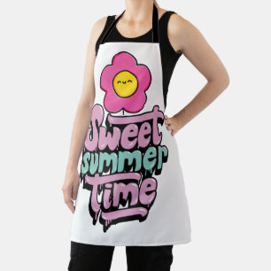 Retro Sweet Summer Time Apron