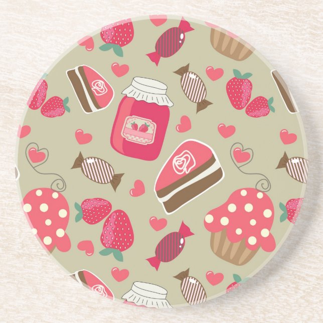 Retro Sweets Coaster (Front)