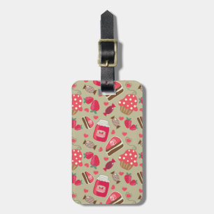 Retro Sweets Luggage Tag