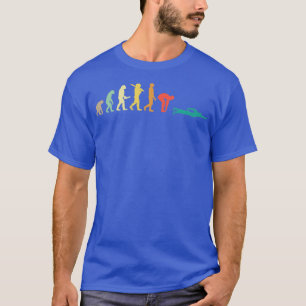 Retro Swimming Evolution Gift For Swimmers  T-Shirt