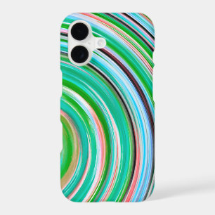 Retro Swirl Abstract Art