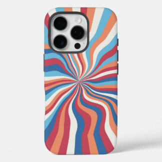 Retro Swirl Abstract Art iPhone / iPad case