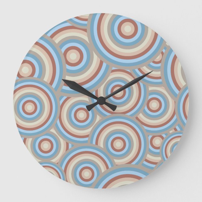 Retro Swirl Clock (Front)