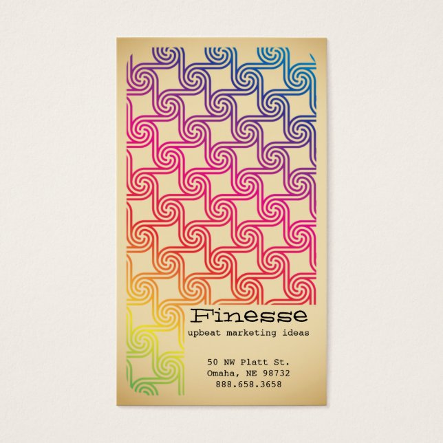 Retro Swirl Gradients Bright (Front)