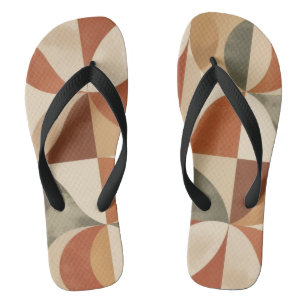 "Retro Symmetry" Jandals