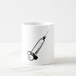 Retro Syringe Coffee Mug