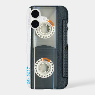 Retro T6 Audiotape mixtape Cassette Name iPC Case-