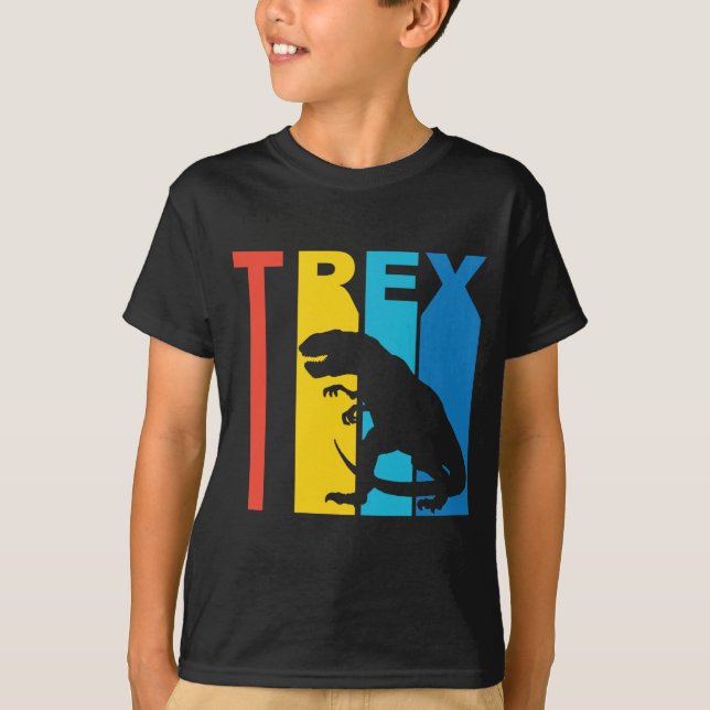 Retro T Rex T-Shirt (Front)