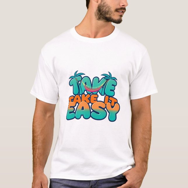 Retro Take It Easy Hammock Tee (Front)
