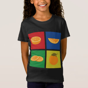 Retro Tangerine Outfit Love Mandarin Orange Citrus T-Shirt
