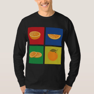 Retro Tangerine Outfit Love Mandarin Orange Citrus T-Shirt