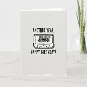 Retro Tape Birthday Card